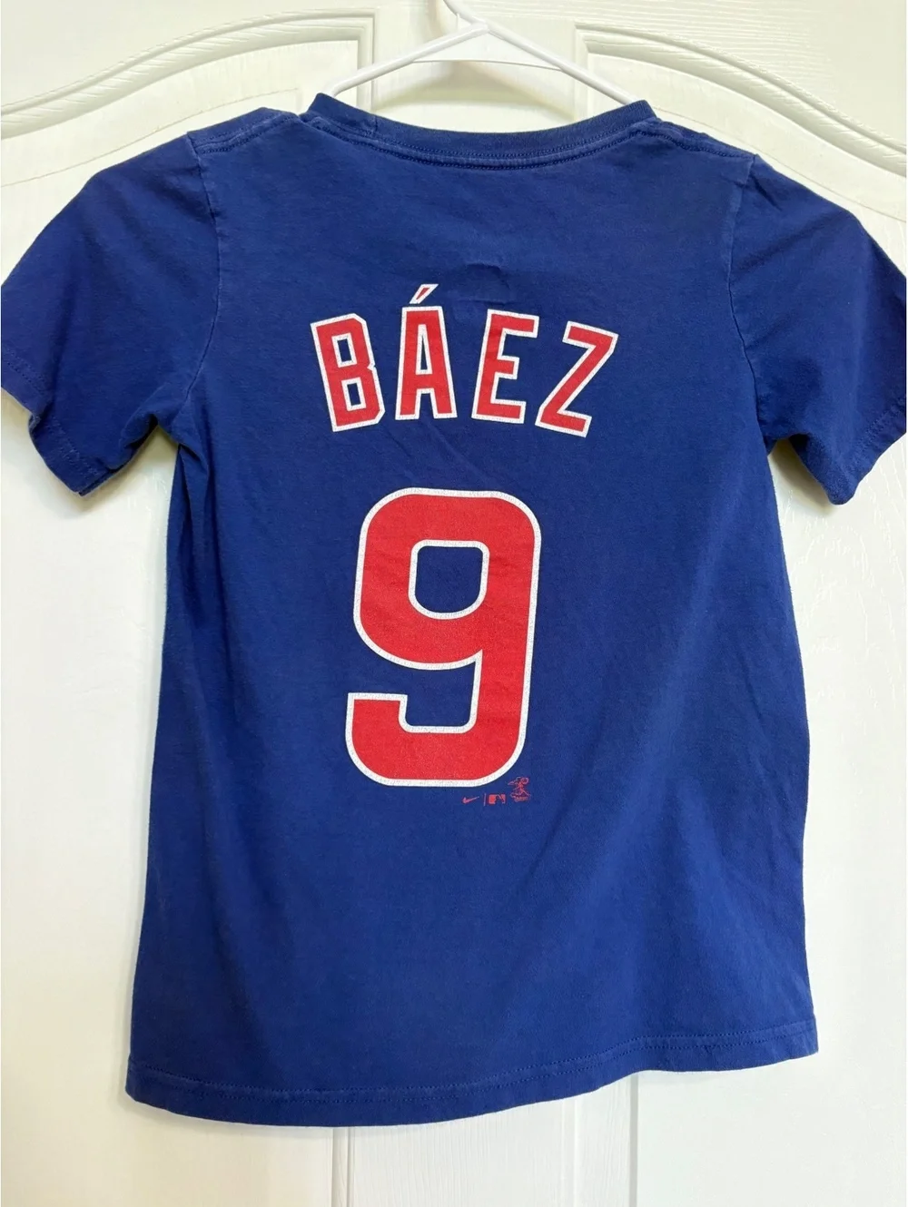 Boys Chicago Cubs Small Nike Tshirt
